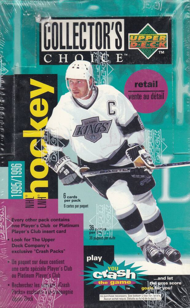 1995-96 Upper Deck Collector´s Choice Hockey French Retail Box